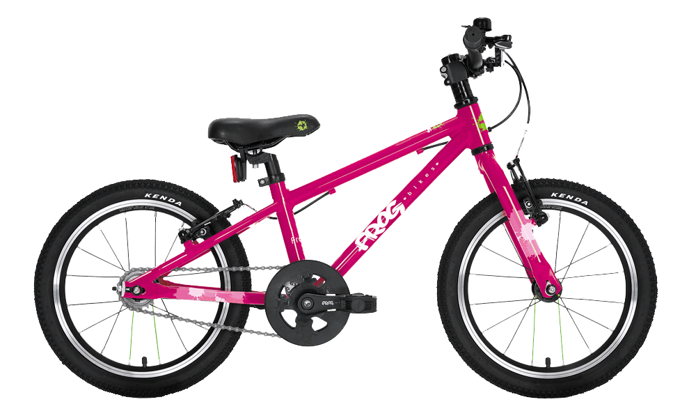 frog pink bike